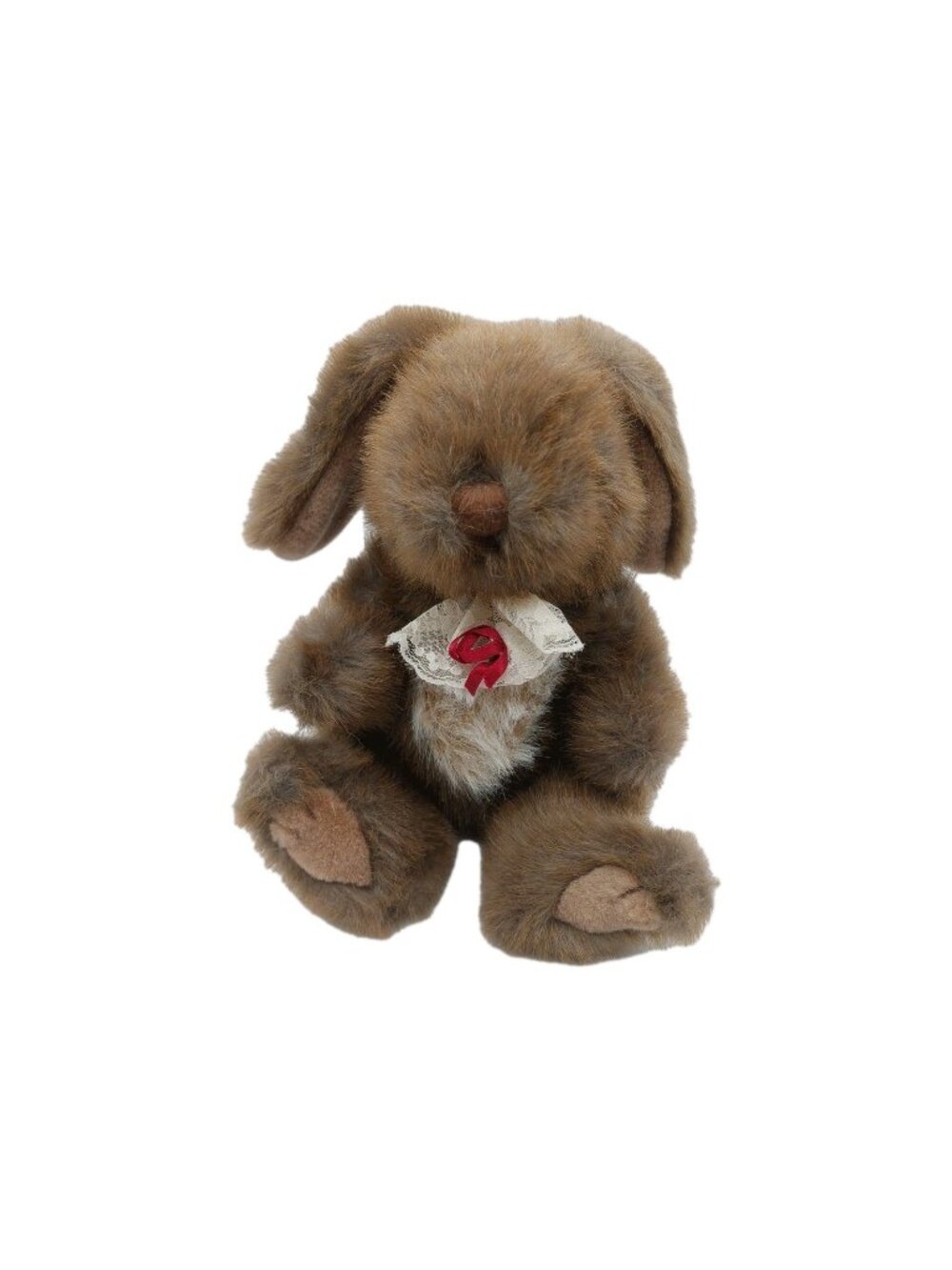 Beachwood Bunch Bunny Rabbit Brown Plush Stuffed Animal Toy 9” Sitting